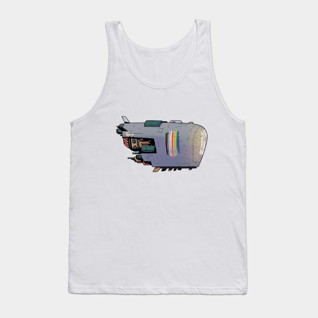 Oz-9 Pride Ship Tank Top by Oz9